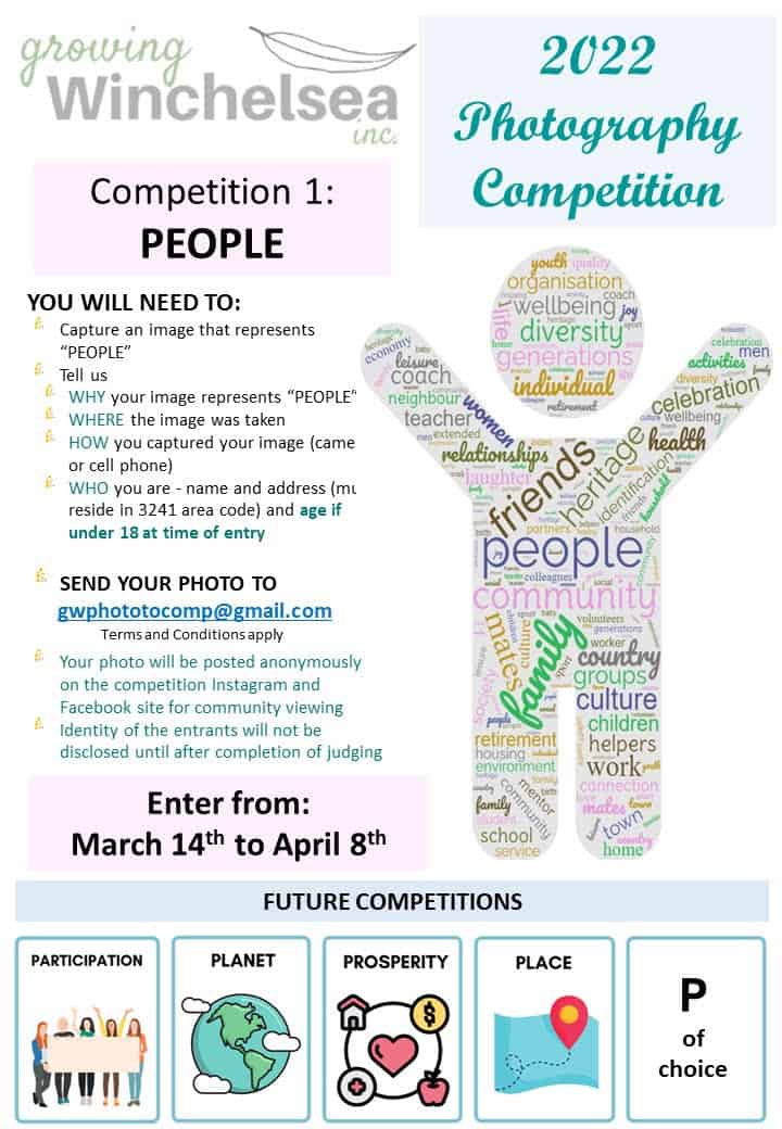 Growing Winchelsea photo competition flyer (image)