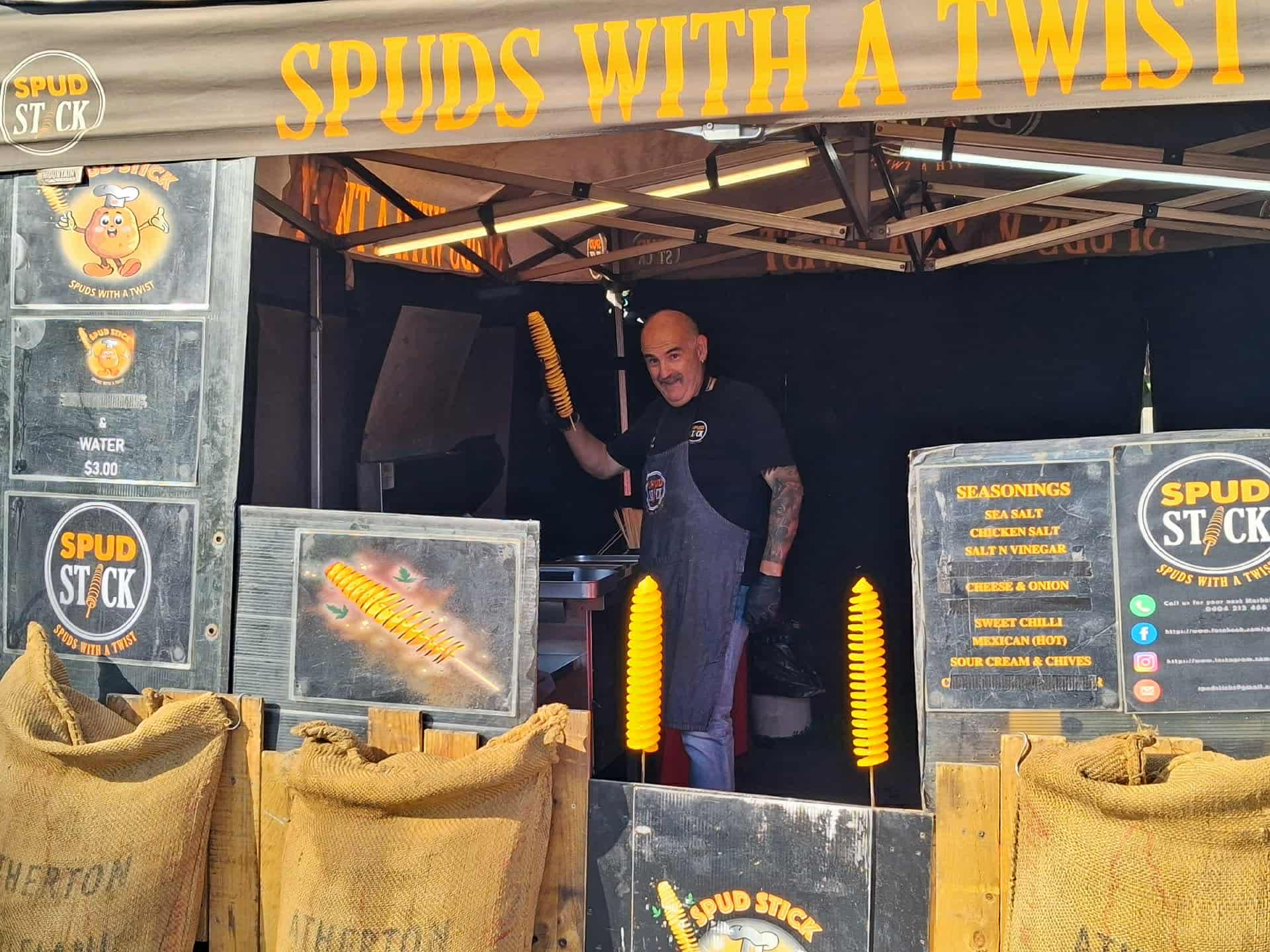 spuds with a twist